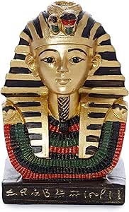 Puckator - Decorazione di Tutankhamon in Resina - Dipinto a Mano