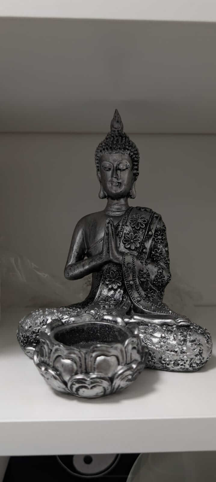 BUDDHA CON PORTACANDELE