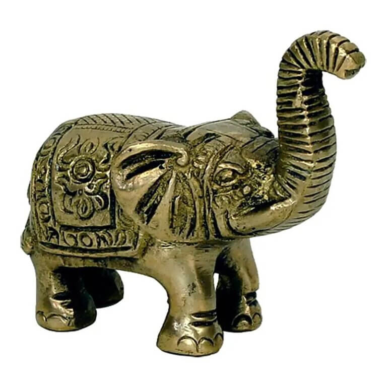 Mini statuetta Elefante – ottone