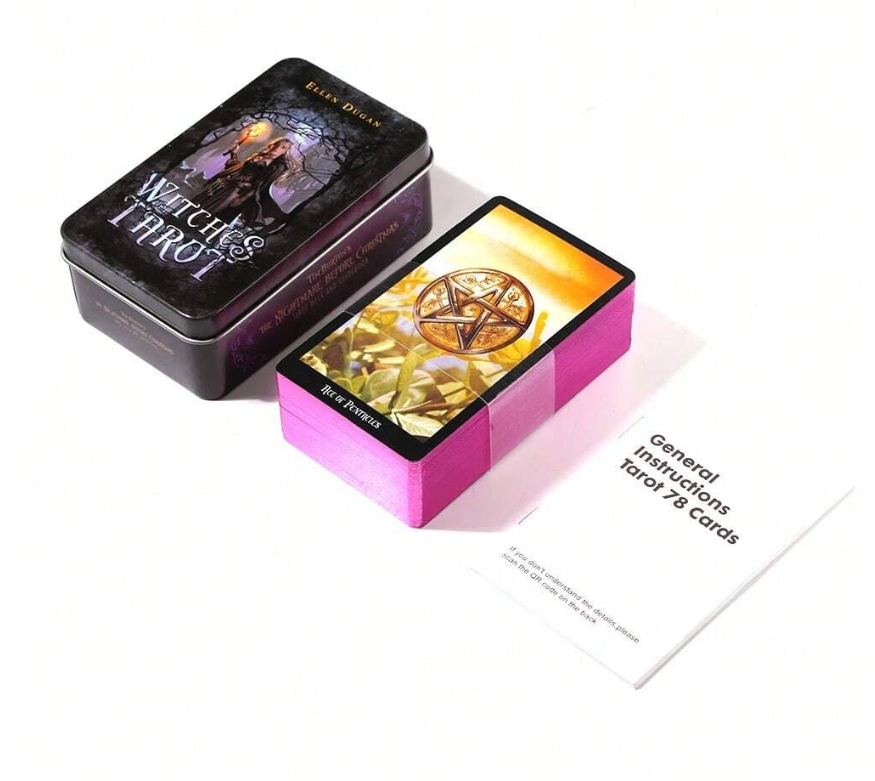Witches tarot - scatola in metallo